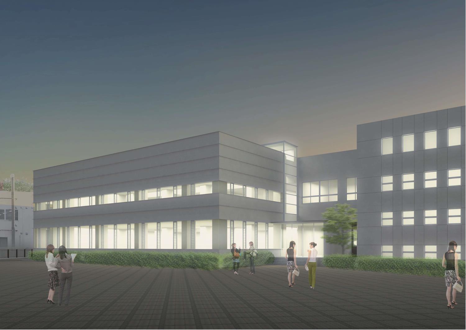 増築・改修イメージ(夜間)