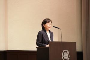 2015年オープンキャンパス(理学部) 7月18日 学長挨拶