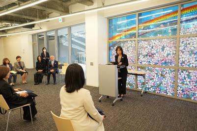 佐々木学長挨拶